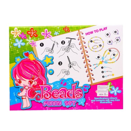A set of beads, 28 types of beads-9