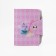 Button business card, 20 cards, pink color