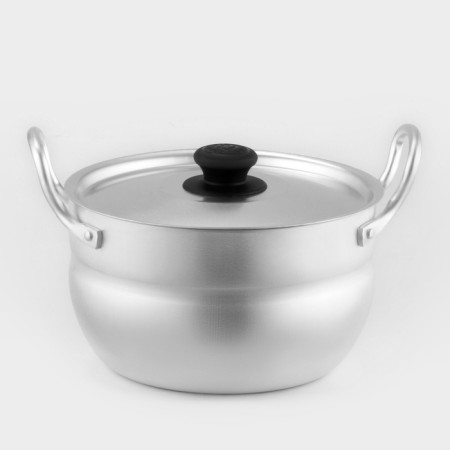 Aluminum pan, 1.7 l, metal cover
