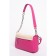 Cross-Body Bag, eco-leather, ludor pink, 24x6x15 cm