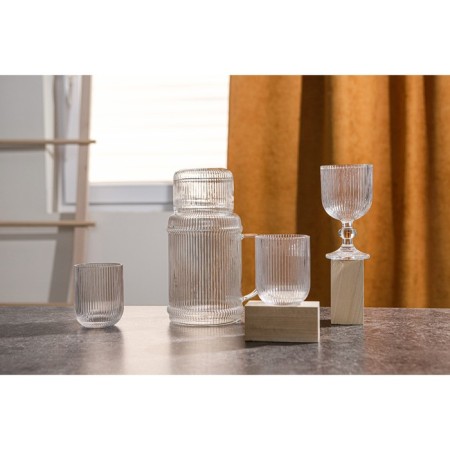 Glass glass Magistro "Faces", 260 ml, 7.5 × 9.5 cm-4