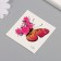 Tattoo on the body color "butterfly-rose" 6x6 cm
