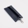 Key of zipper, length 17 cm, ring, carbine, blue color