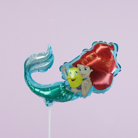 Foil ball 16 "Ariel Mermaid, with a valve, a mini-figure-1
