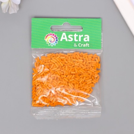 Glass "Astra" 5 mm, 20 g, orange-2