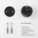 Vintage W5812051 switch, single -volatile, black matte chromium