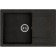Dr.gans kitchen washing “Techno-760 T760”, 760 x 510 mm, black color
