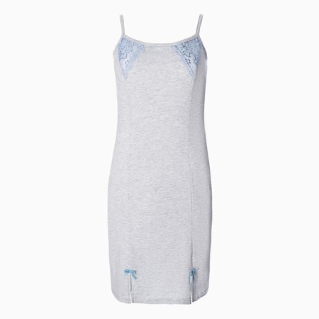 Night shirt female, the color is light gray, size 48-6
