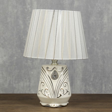 HELP LAMP "Golden Patterns" 1x40W E14 gold-white 20x20x30.5 cm Risalux