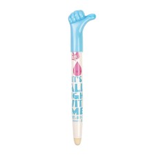 Ballic handle erased ink 0.8mm rod blue case, blue gesture