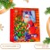 Gift package "Santa Claus at the Christmas tree", 18 x 22.3 x 10 cm