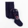 Pantyhose baby terry, dark blue color, height 86-92 cm