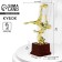 Award figure Cup "Football", C, gold, plastic stand, 18 x 9.5 x 6.5 cm
