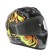 The helmet integral with two visors, size L (59-60), BLD-M67E model, black and yellow