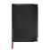 Diary of a low -up A5+, 136 sheets of Sidney Nebraska, solid cover, artificial leather, gold cut, golden corners, black
