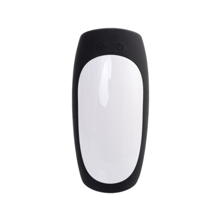 Rechargeable masturbator Erotist hailstorm, silicone, black, 14.7 cm-4