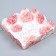 Cookie box, confectionery packaging with PVC lid, Present, 10.5 x 10.5 x 3 cm