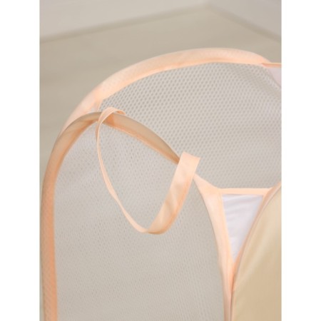 Basket-grid of the Dilan "Northern Bear", folding, 32 × 32 × 52 cm, beige color-2