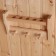Shelf for oil with 3 hooks, 5 holes
