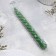 Candle twisted, 2.3x 24.5 cm, 5 hours, 50 g, dark green