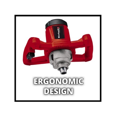 Mixer Einhell TC-MX 1200 E, 1200 W, 0-680 rpm, M14, D = 100 mm-2