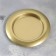 Clock "Cup 110" metal per candle, 11x11 cm, golden