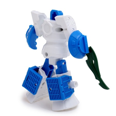 Satellite robot is transformed with metal elements-3