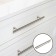 Realing handle, d = 12 mm, m/o 192 mm, color Satin nickel