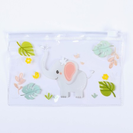 Cosmetic bag for manicure sets 13.5x8.5cm "Elephant" PVS-3