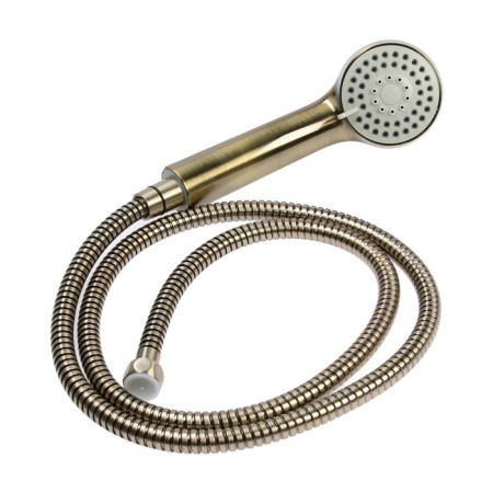 Accoona A7271C bath mixer, two -wound, with shower, brass, bronze color-3