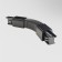 The Connector is flexible for the Technical TRA005CF-31B overhead track system, 24,2x3.3.3.2 cm, black color is black