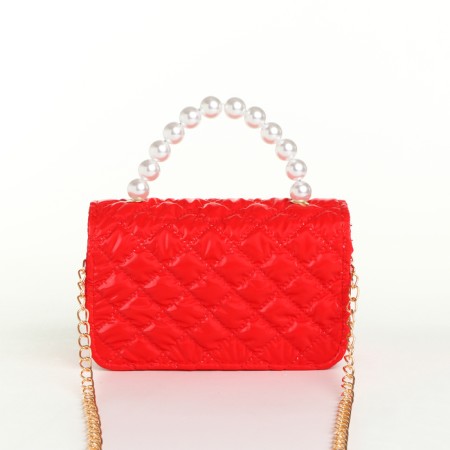 Bag's bag with lightning, red color-1