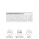 Keyboard A4Tech FSTYLER FBK25 White/gray USB wireless BT/Radio Slim Multimedia
