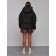 Winter jacket female, size 50, black color