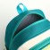 Baby backpack on a zipper, "chosen", green color