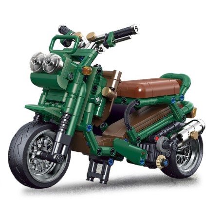 Designer Techno Moped, 450 parts-1