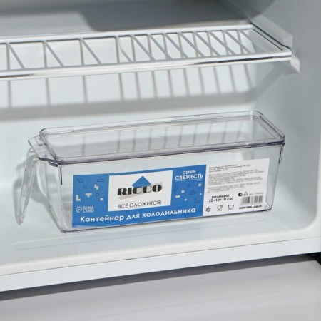 A container for a refrigerator with a lid and a handle Ricco, 32 × 10 × 10 cm-4