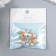 Decor for creativity Metal "Leaflets with pearls" Rhinas set 4 pcs 3.2x2 cm