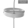 Lamp "Birra" 1xe27 40W white 15x15x100 cm.