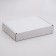 Box for pie, white, 32.6 x 22.9 x 4.8 cm