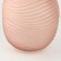 Vase for flowers "aura" made of beige glass 25 × 20 × 20 cm