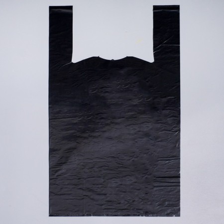 Suominen package black, polyethylene, T -shirt, 28 x 55 cm, 35 μm-1