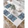 Set of napkins for setting the east pattern, rectangular, size 32x46 cm, 4 pcs