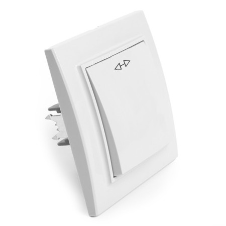 Switch (switch) electric cross 1-clavy, Stekker Erna, PSW10-9009-01, Bely 1022451-1