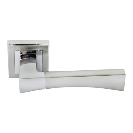 Door handle Rucetti RAP 12-S Sn/CP, color bel. Nickel/chrome-1