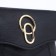 Bag-clate on magnet, long belt, black color