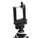 Luazon-Treasel tripod is desktop, for phone, flexible legs, height 22 cm, black and white