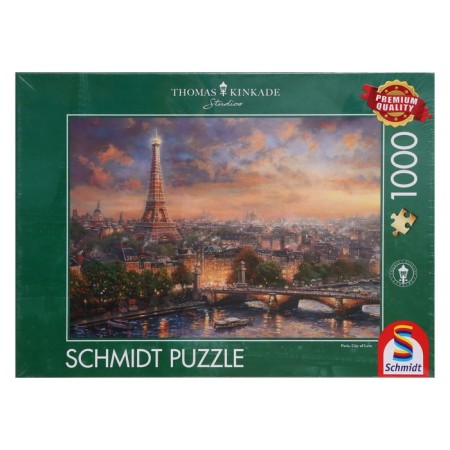 Puzzle "Thomas Kinkeid. City of Love - Paris ", 1000 elements-1