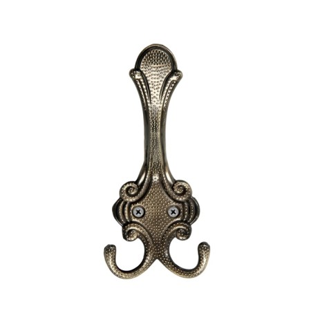 Hook furniture tundra TKT005, three -rod, bronze-3