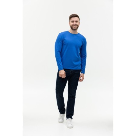 Male T -shirt, size 42, blue color-3